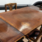 Extending Vintage Draw Leaf Table & 4 Chairs
