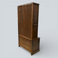 Old Charm Wall Unit Bookcase Display Cupboard Drawers Tudor Brown FREE Delivery