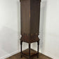 Antique Heavily Carved Oak Corner Cabinet