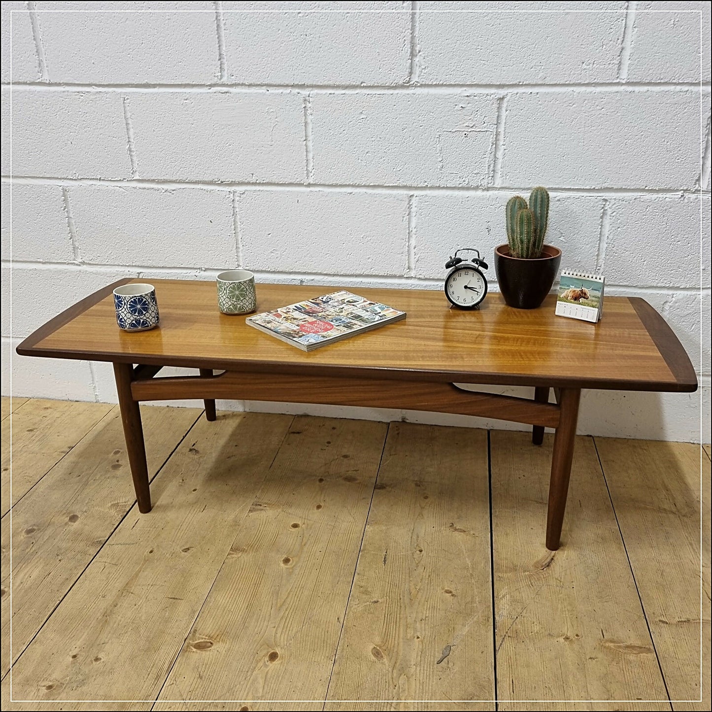 G Plan coffee table teak by V B Wilkins vintage mid century danish design
