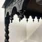 Antique Heavily Carved Barley Twist Side Table