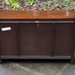 A WOOD BROTHERS OLD CHARM CARVED LIGHT OAK LONG CHEST OF DRAWERS / SIDEBOARD / DRESSER BASE