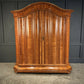 Large Continental Oak & Walnut Art Deco Wardrobe