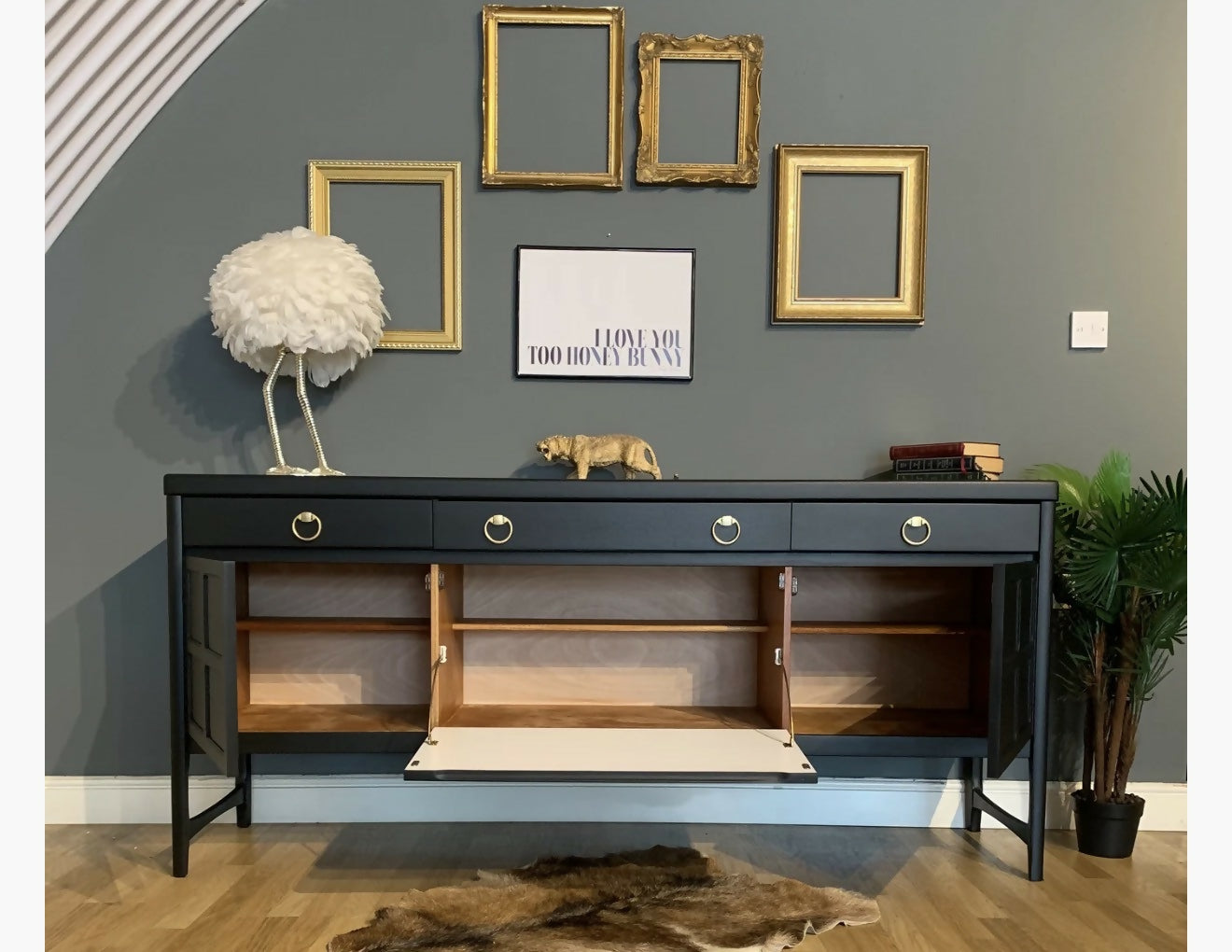 ANY COLOUR Nathan teak drinks sideboard
