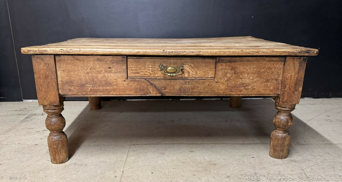 Rustic Pine Coffee Table