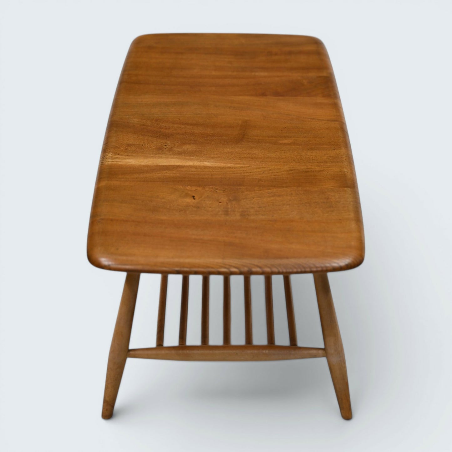 Ercol Occasional/Coffee Table Slatted Magazine Shelf #459 Light FREE Delivery*