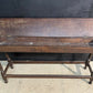 Rare Long Georgian Oak Joint Stool