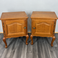 Pair of Bedside Tables Vintage French Louis XVI Cupboards Cabinets LOT 2857