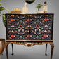 Vintage Art Deco Drinks Cocktail Cabinet, Bespoke Refinished Design, Handmade