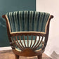 19th Century Beech Framed Rocking Chair8