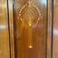Edwardian Walnut Double Wardrobex
