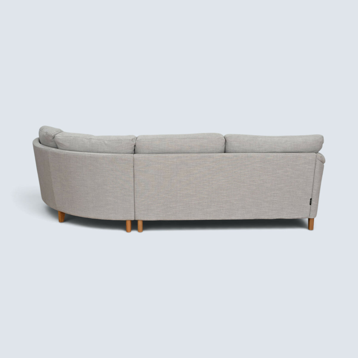Ercol Corner Sofa Light Grey Upholstery With Cushions 2 Piece FREE UK Delivery*