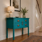 Vintage Upcycled Teal & Copper Chest of Drawers
