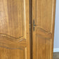 Wardrobe Vintage French Louis XVI Style Oak Four Door Carved Armoire LOT 6104