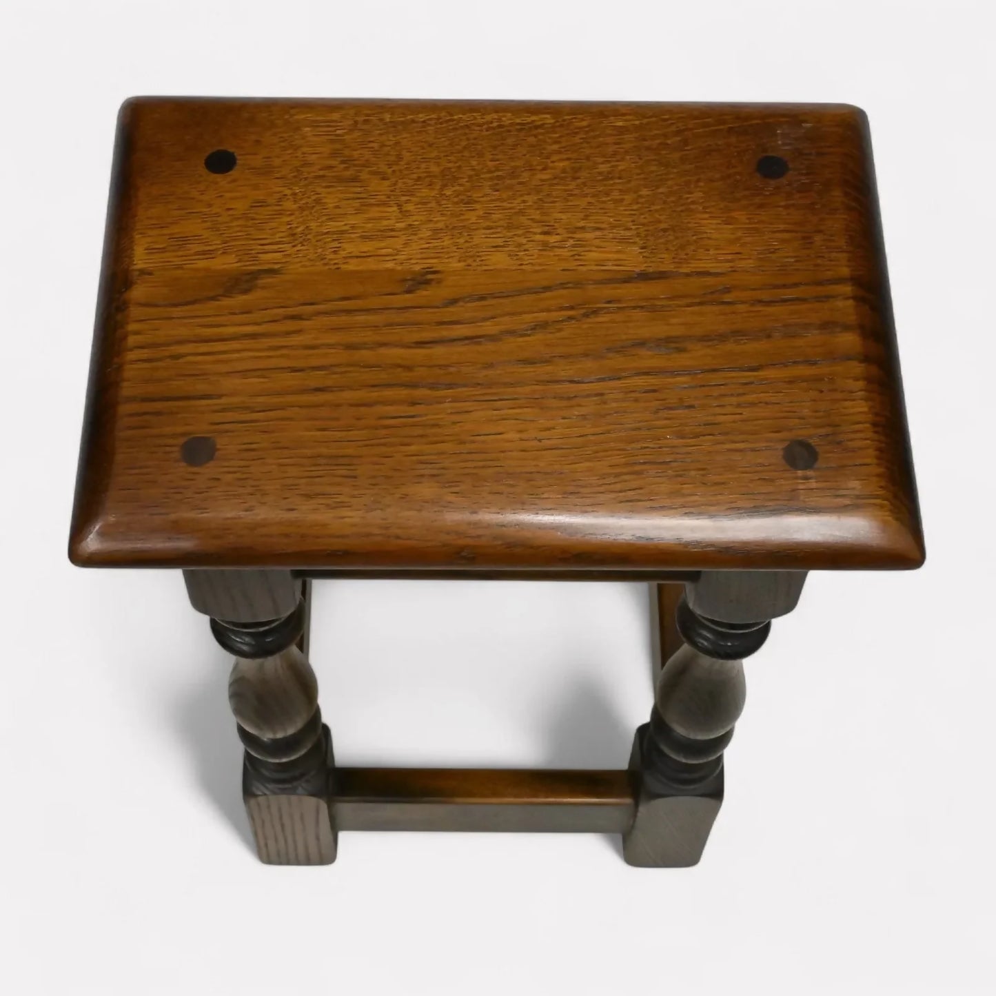 Old Charm Oak Nest of 3 Tables Model 1494 Light Oak Finish Free UK Delivery. SBR10577/1206E
