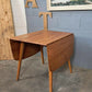 Ercol Plank Drop Leaf Dining Table ~ mid century ~ vintage ~ refurbished