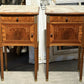 Lovely Pair French Bedside Cabinets