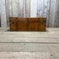 luxury tan leather coffee table trunk.