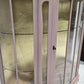 Jaipur pink and Gold Glass display Cabinet