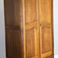Wardrobe Antique French Style Oak Two Door Storage Carved Armoire LOT 6510