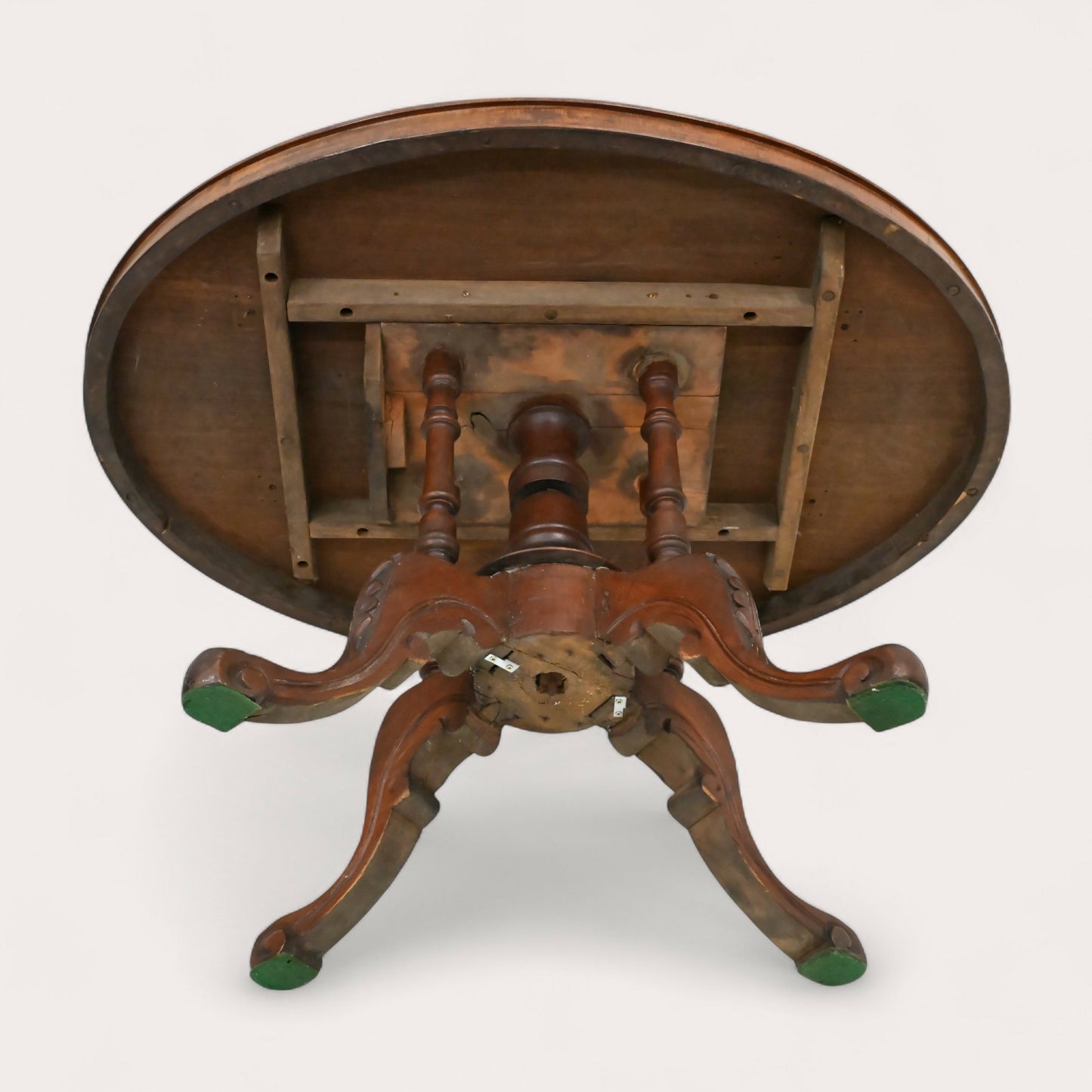 Antique Victorian Mahogany Oval Breakfast Table 4 Splayed Legs FREE UK Delivery. SBR10470/1505E