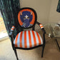 The Blue Bandit Vintage Accent Chair