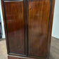 Oriental Style Two Door Mahogany Wardrobe