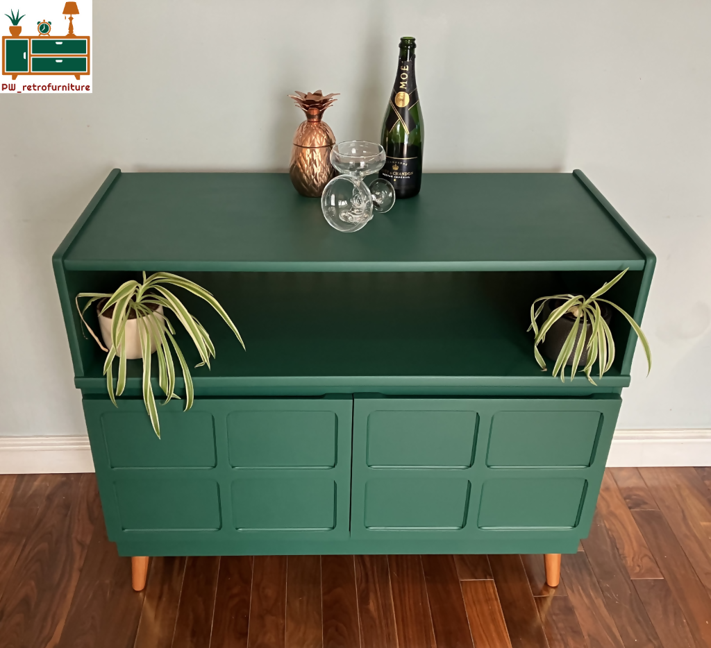 NOW SOLD! Nathan Drinks Cabinet / Sideboard / COMMISSION AVAILABLE ON SIMILAR UNITS, PLEASE CONTACT FOR DETAILS AND DESIGN IDEAS