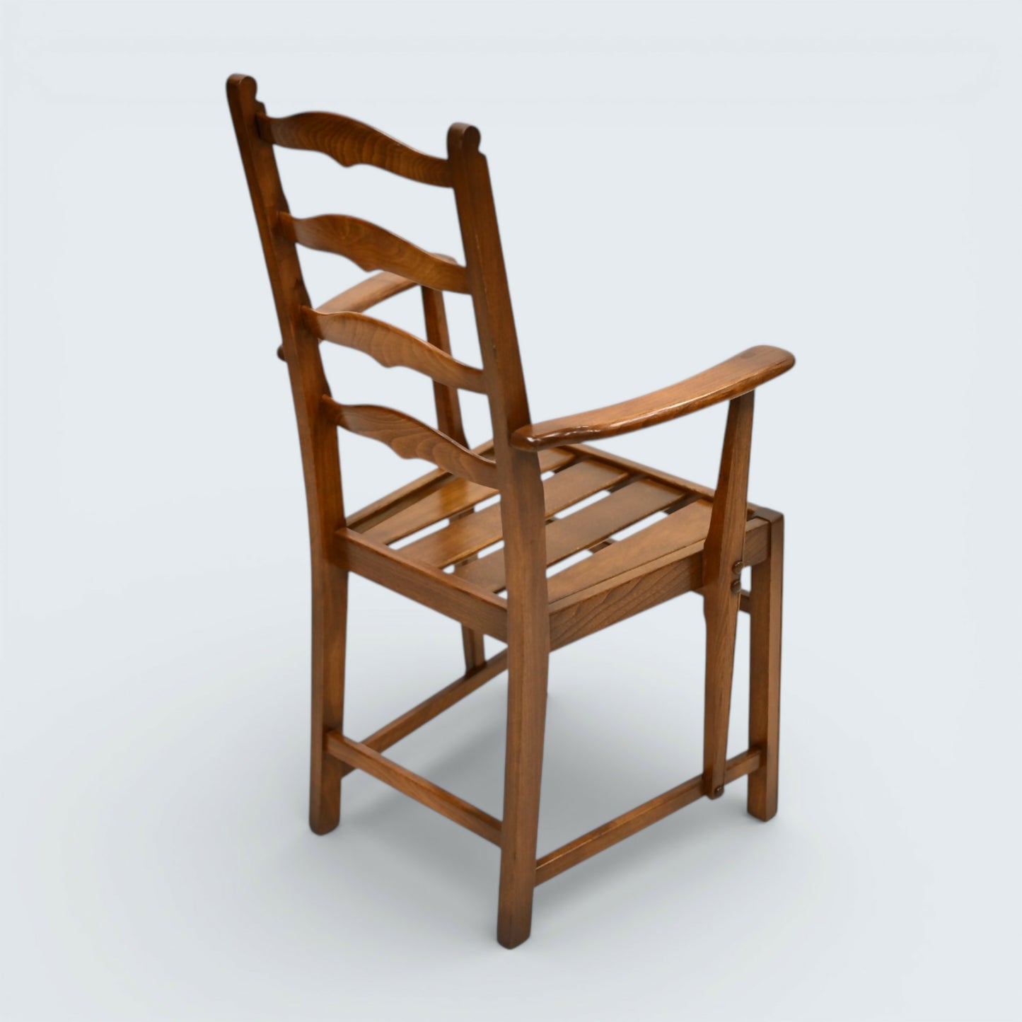 6 Ercol Dining Chairs 1970s Ladderback Inc 2 Carvers Golden Dawn FREE Delivery*