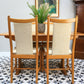 Ercol Windsor Large Extending Dining Table and Four Windsor Penn Chairs