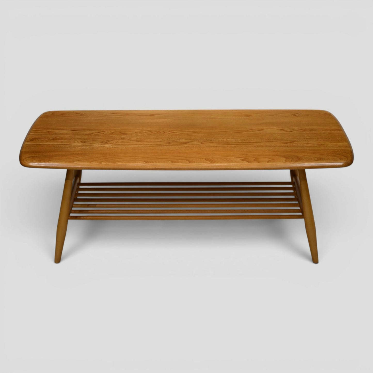 Ercol Occasional/Coffee Table Slatted Magazine Shelf #459 Light FREE Delivery*