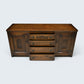 Oak Sideboard Carved Cupboards Made By Webber Furniture FREE UK Delivery*