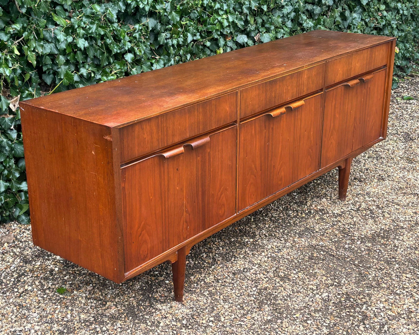 Mid Century A.H. McIntosh of Kirkcaldy Teak Sideboard Cabinet