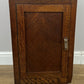 Pair of Bedside Tables Antique French Style Oak Marble Top Cabinets LOT 6573
