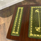 Vintage Mahogany Drop-Leaf Coffee Table with Tooled Leather Top