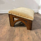 Early 19th Century Ecclesiastical Oak Framed Kneeling Stool