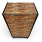 Vintage Black G Plan E Gomme large Chest of Drawers in Poodle & Blonde '1970 in Caffe'