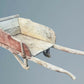 Vintage Antique Rustic French Wheelbarrow, Early 1900s