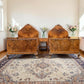 Pair of Antique Burr Walnut Single Beds, Circa 1920