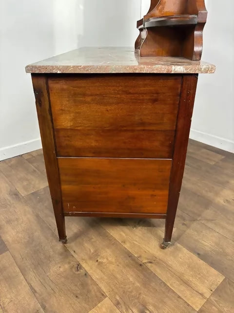 Edwardian Maple & Co. Marble Top Washstand