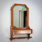 Arts and Crafts Bathroom Wall Mirror with Towel Rail and Box