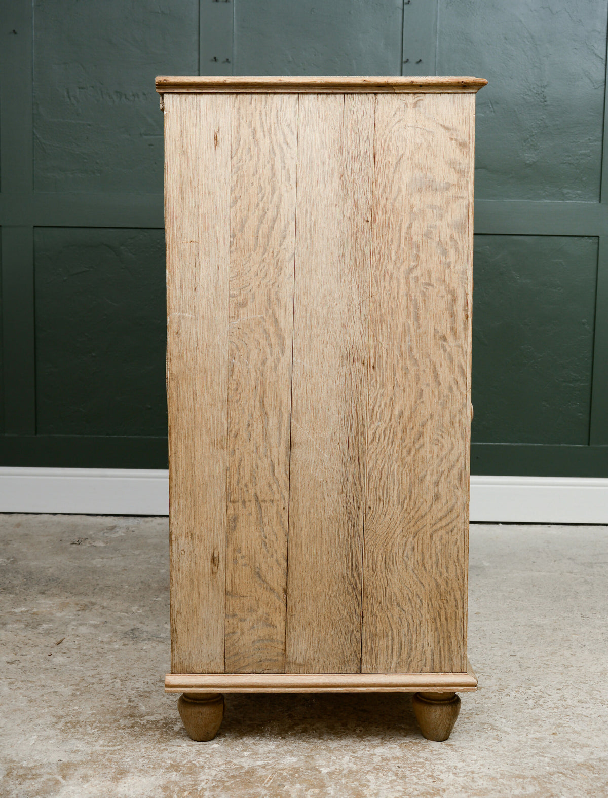 Antique Pale Oak Chest of Drawers - Extra Large