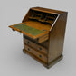 Old Charm Bureau With Fitted Interior 4 Drawers Light Oak FREE UK Delivery*. SBR11124/3010E