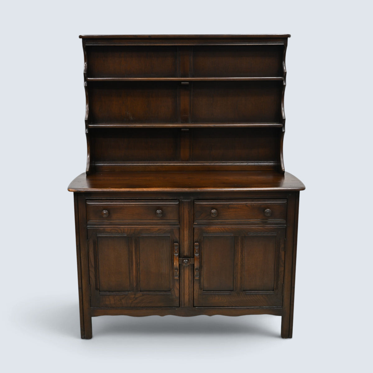 Ercol Old Colonial 2 Door Dresser Traditional Finish Model 331D FREE UK Delivery