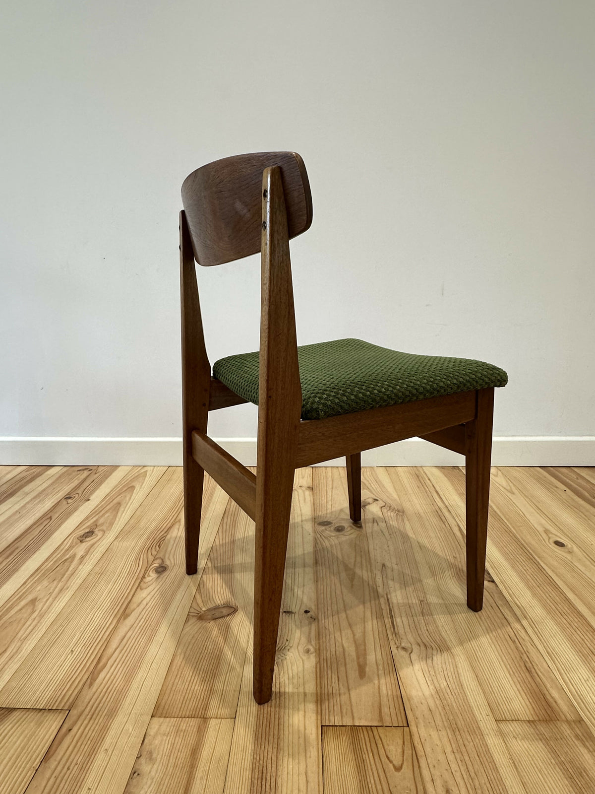 Danish Teak Dining Chairs by Korup Stolefabrik 1960s Mid Century Modern Set of 4 Chairs