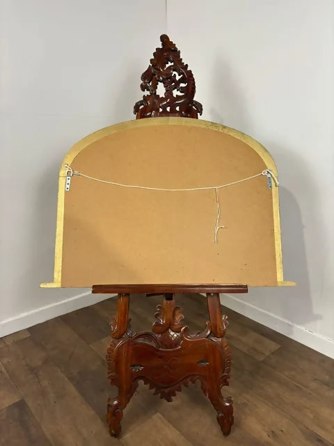 Reproduction Gilt Framed Overmantel Mirror