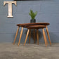 ERCOL PEBBLE TABLES ~ MID CENTURY ~ VINTAGE ~ RESTORED
