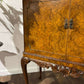 Vintage Walnut Veneered Cocktail Cabinet g