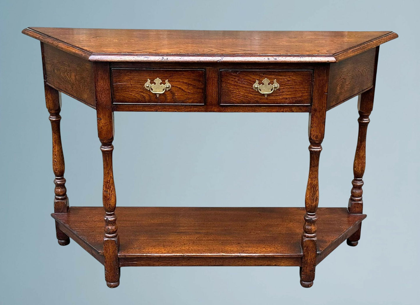 Oak Canted Hall Table Titchmarsh Goodwin?