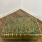 Vintage Indian Reclaimed Hand Painted Metal Trunk